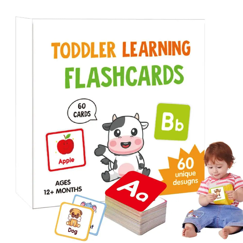 Kindergarten Flash Cards Letter Recognition Learning Game Double-Sided Sight Words Flash Cards Preschool Learning Activities For