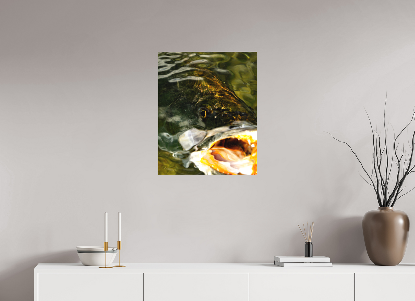 20 x 25″, Canvas Matte - 1.57in Gallery Wrap Attack From Below - Texas Gold Collection