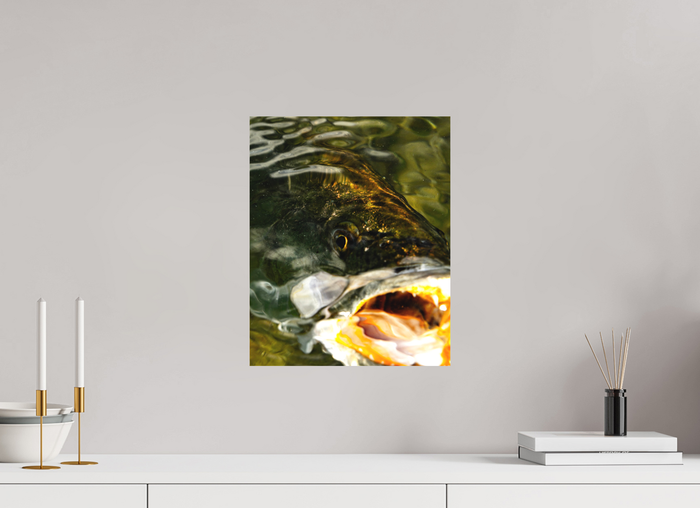 12 x 15″, Canvas Matte - 1.57in Gallery Wrap Attack From Below - Texas Gold Collection