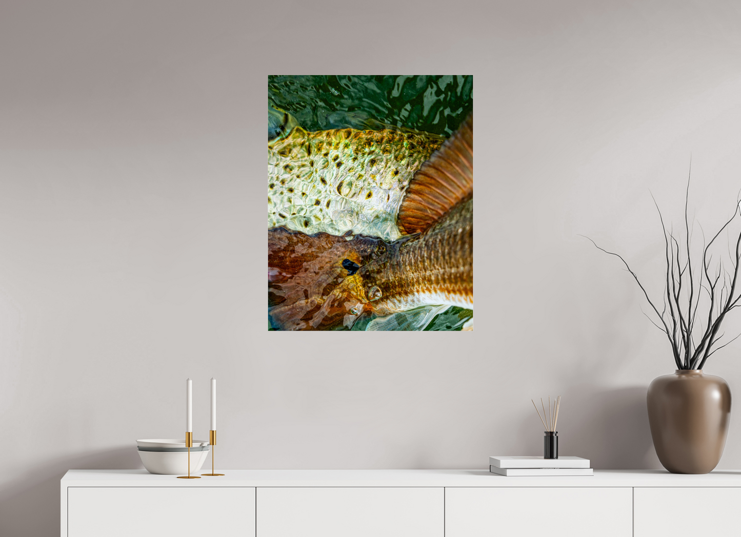 24 x 30″, Photo Print Under Acrylic Glass TEXAS DUO — LAGUNA Limited Edition
