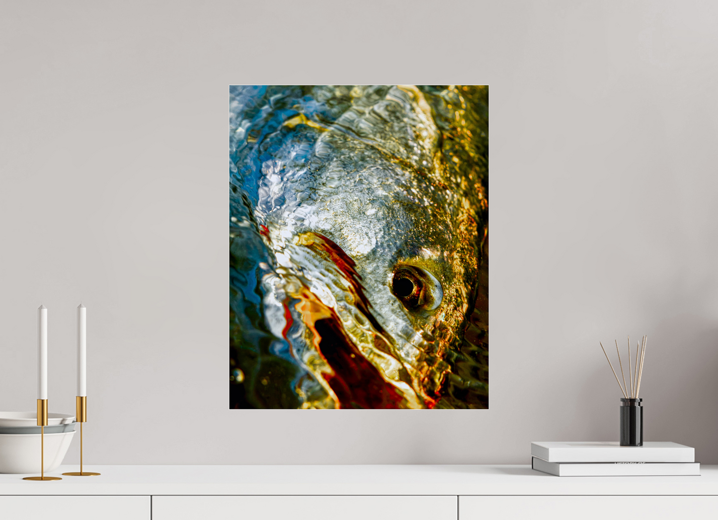 16 x 20″, Photo Print Under Acrylic Glass TEXAS GOLD — LAGUNA Limited Edition