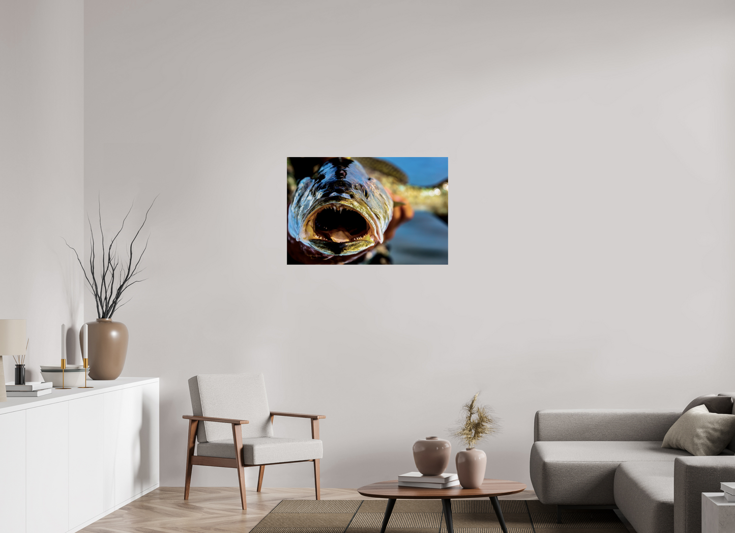 36 x 24″, Photo Print Under Acrylic Glass TROUT PORTRAIT — LAGUNA Limited Edition