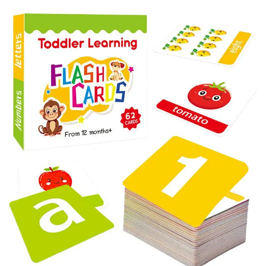 Kindergarten Flash Cards Letter Recognition Learning Game Double-Sided Sight Words Flash Cards Preschool Learning Activities For