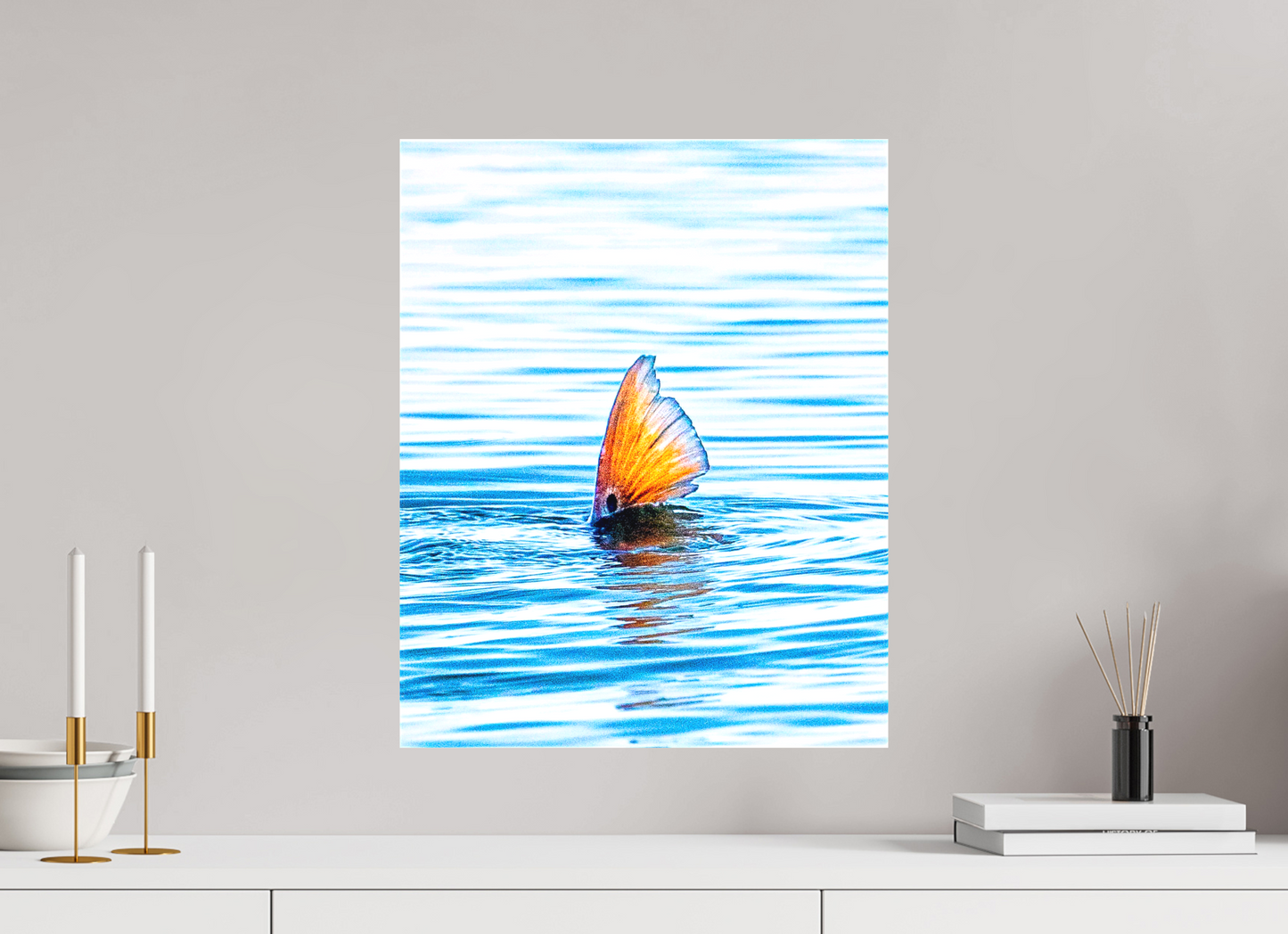 16 x 20″, LAGUNA Canvas Gallery Wrap 1.57in The Last Flick — Collection 08, Macro Studies: In Close Handle: the-last-flick