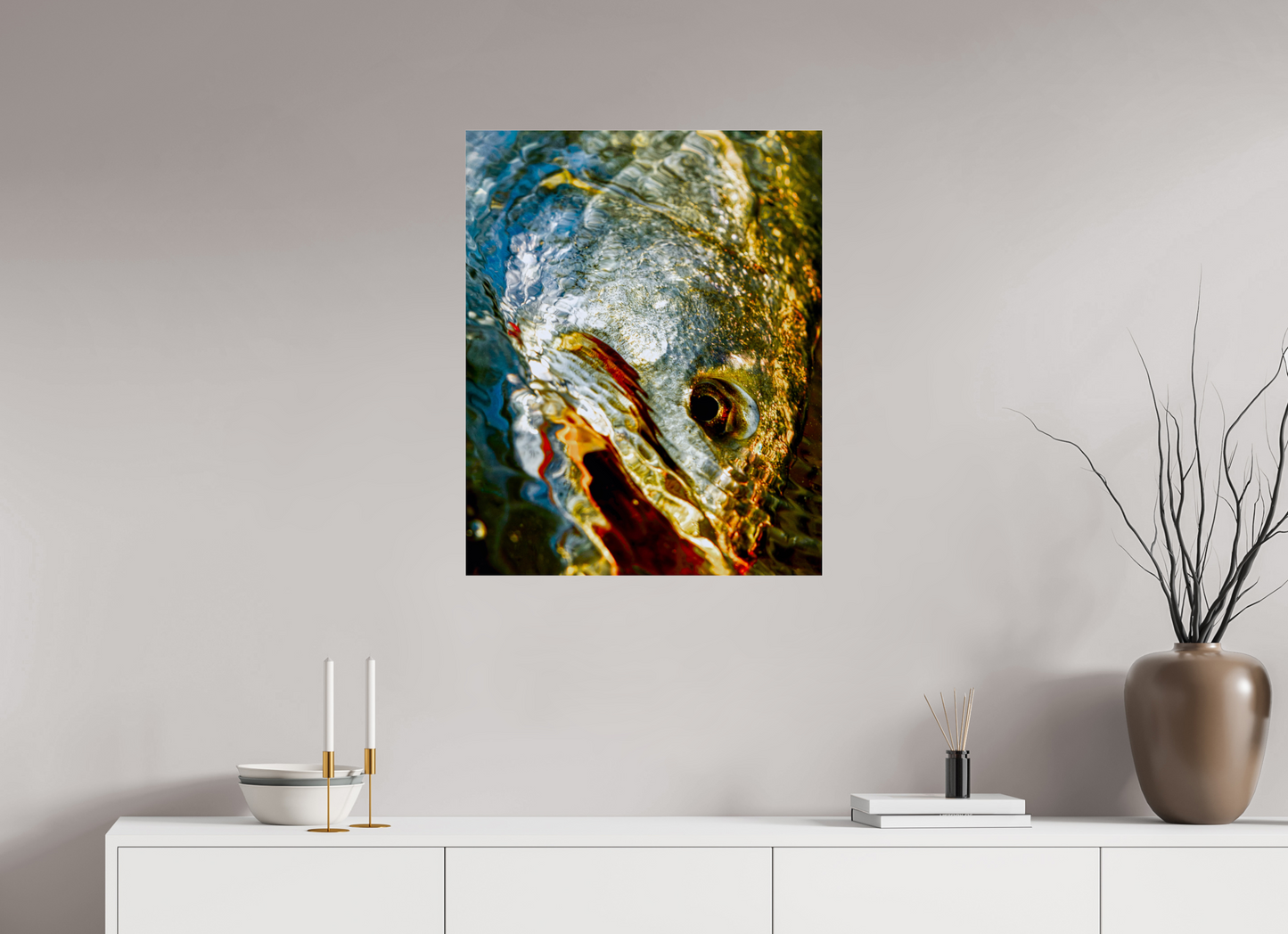 24 x 30″, Photo Print Under Acrylic Glass TEXAS GOLD — LAGUNA Limited Edition