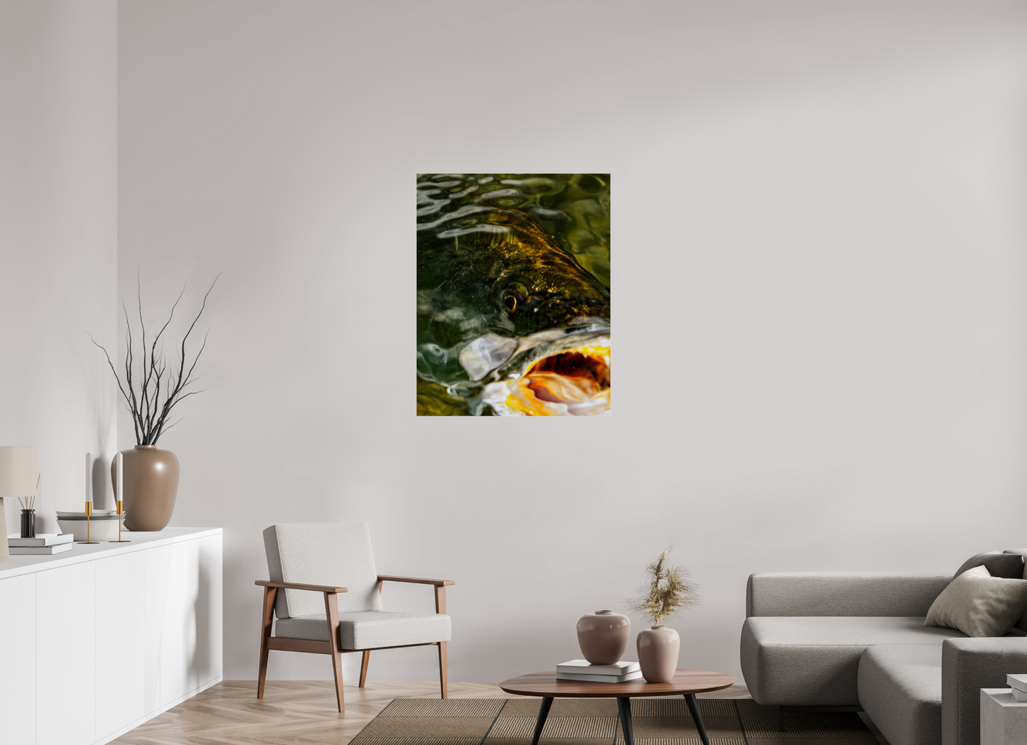 31 x 38.7″, Photo Print Under Acrylic Glass ATTACK FROM BELOW — LAGUNA Limited Edition